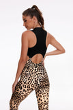 Leopard Ring Jumpsuit