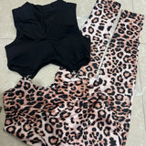 Leopard Ring Jumpsuit