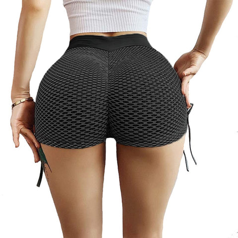 High Waist Scrunch Ruched Booty Lifting Shorts – The Fit Girls Club