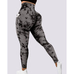 Tummy Tucking Tye Dye Leggings